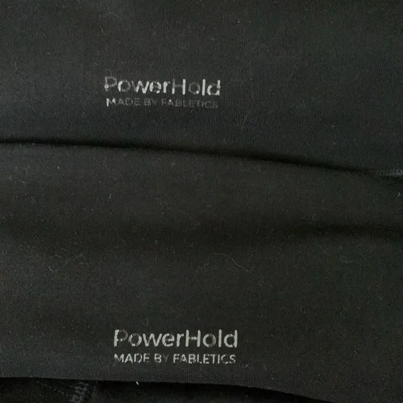 Fabletics Black PowerHold Shorts Bundle Size L - Picture 4 of 5